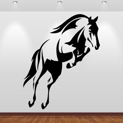 Wandtattoo Springpferd