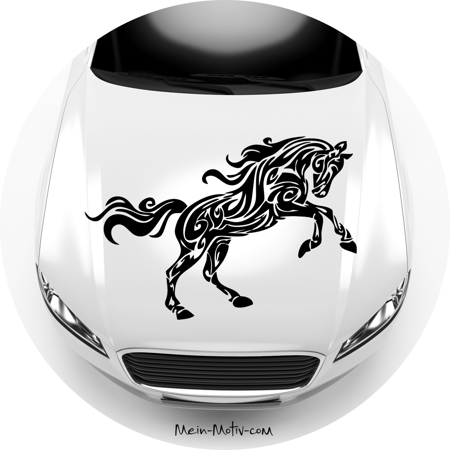 Autoaufkleber Tribal Pferd