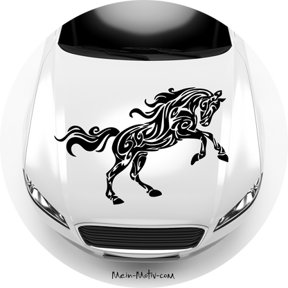 Autoaufkleber Tribal Pferd