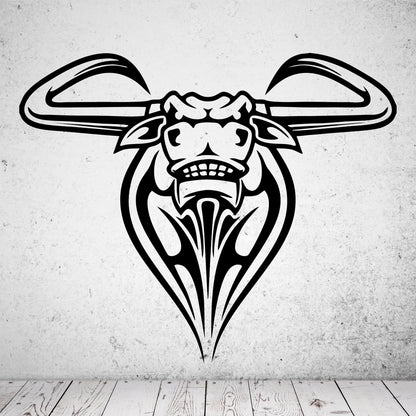 Wandtattoo Texas Longhorn Rind