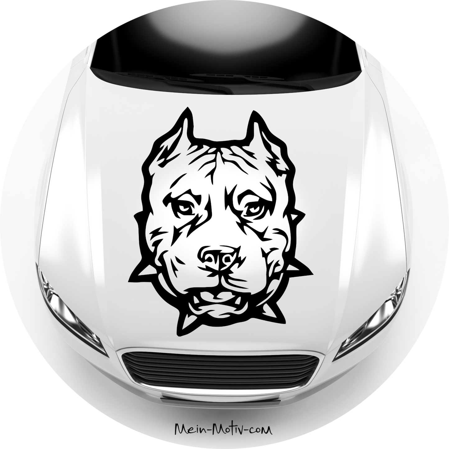 Autoaufkleber Staffordshire Bullterrier