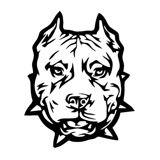 Wandtattoo Staffordshire Bullterrier