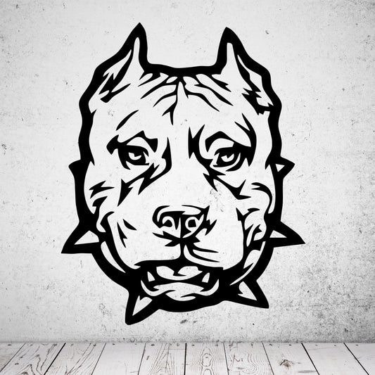 Wandtattoo Staffordshire Bullterrier