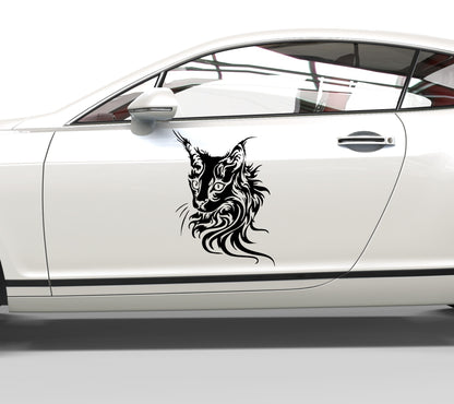 Autoaufkleber Katze
