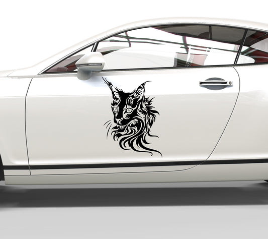 Autoaufkleber Katze