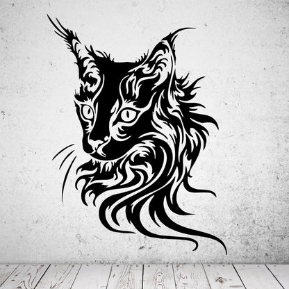 Wandtattoo Katze