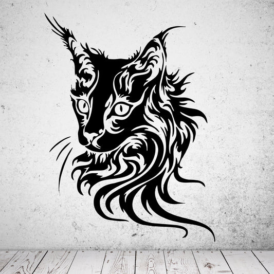 Wandtattoo Katze