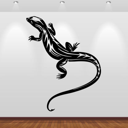 Wandtattoo Eidechse