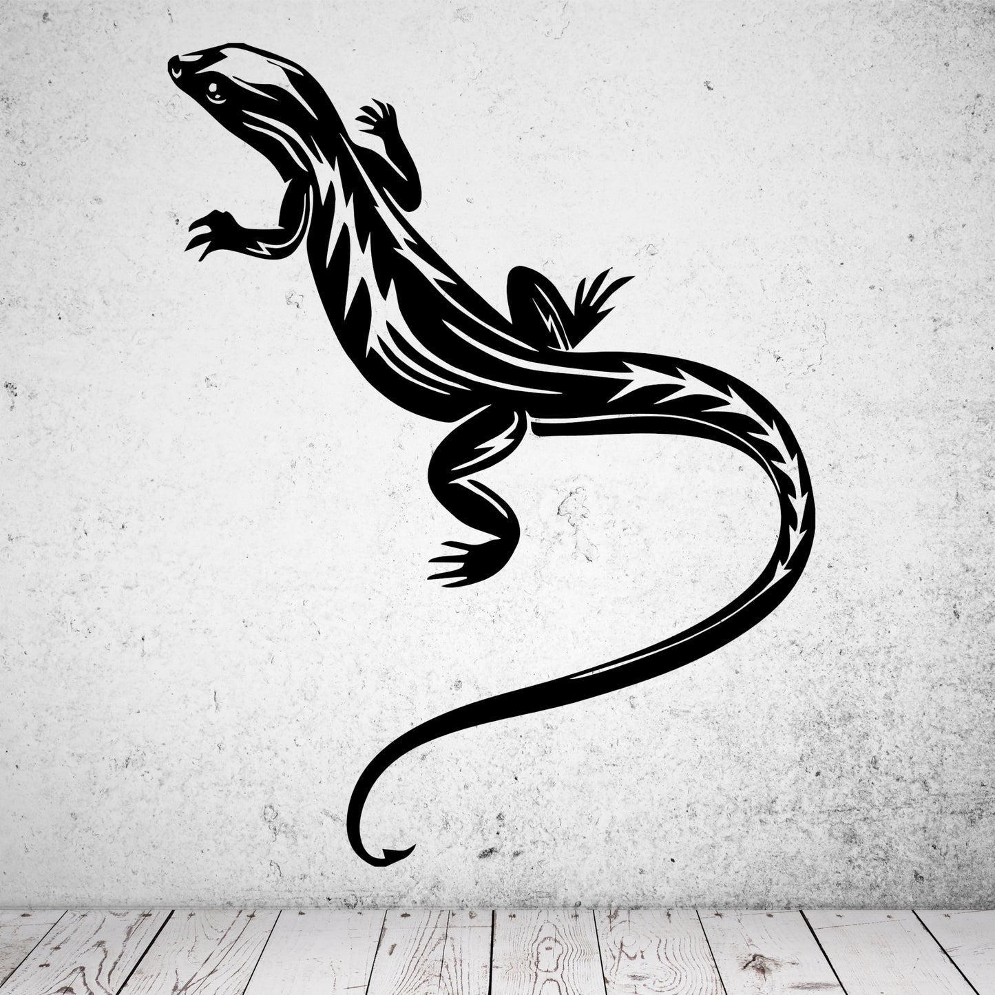 Wandtattoo Eidechse
