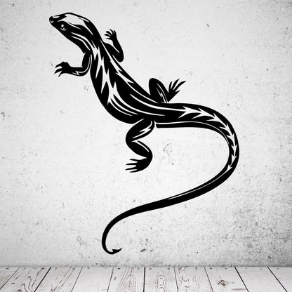 Wandtattoo Eidechse