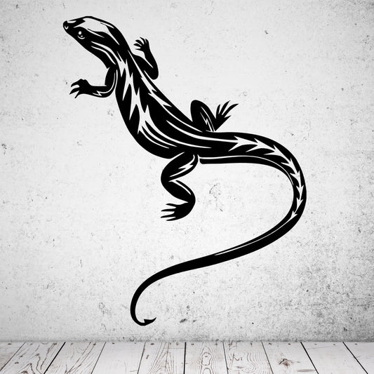 Wandtattoo Eidechse