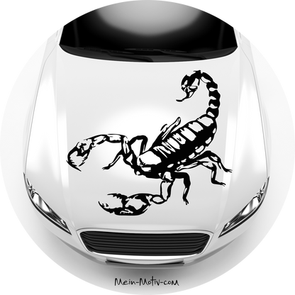 Autoaufkleber Skorpion