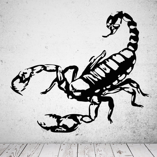 Wandtattoo Skorpion