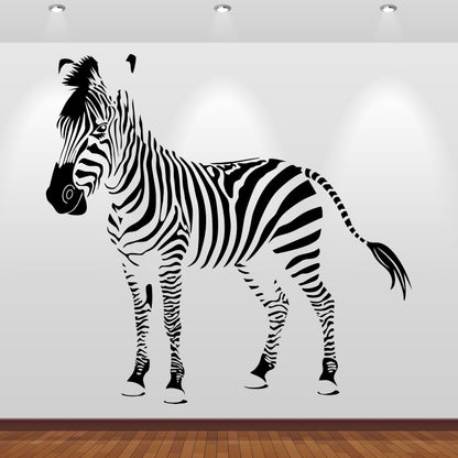 Wandtattoo Zebra