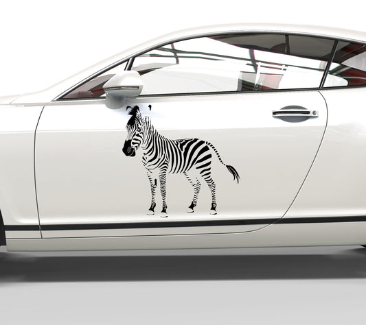 Autoaufkleber Zebra