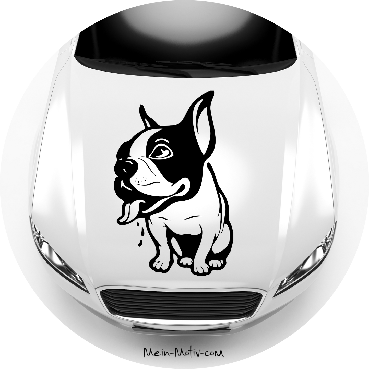 Autoaufkleber Französische Bulldogge