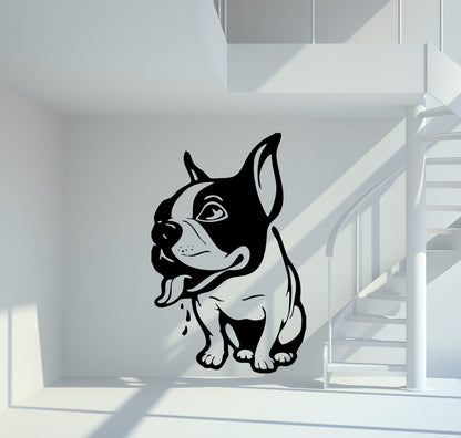 Wandtattoo Französische Bulldogge