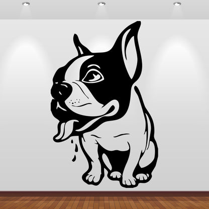 Wandtattoo Französische Bulldogge