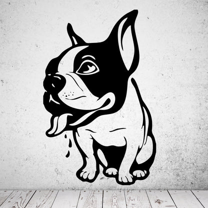 Wandtattoo Französische Bulldogge