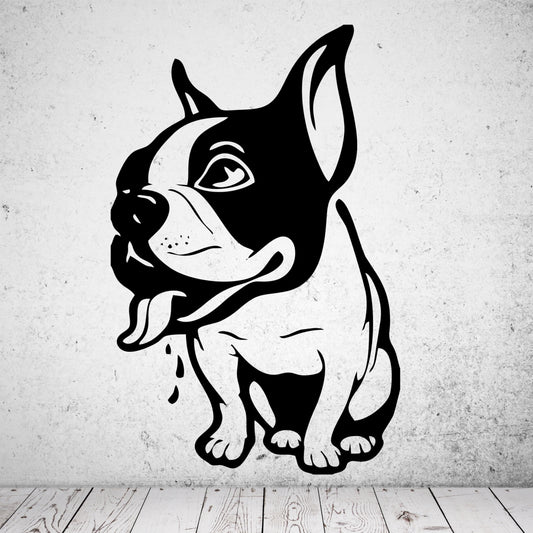Wandtattoo Französische Bulldogge