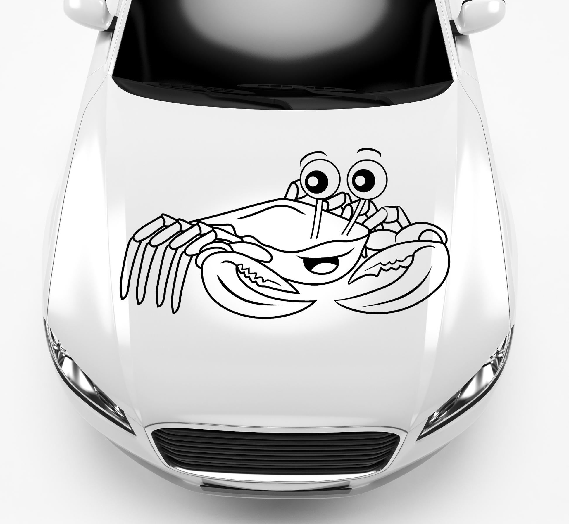 Autoaufkleber Krebs