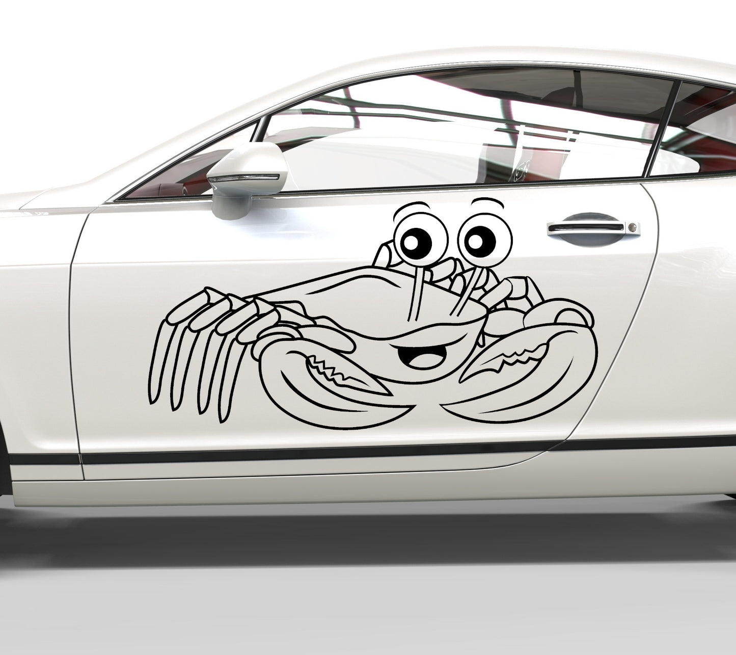 Autoaufkleber Krebs