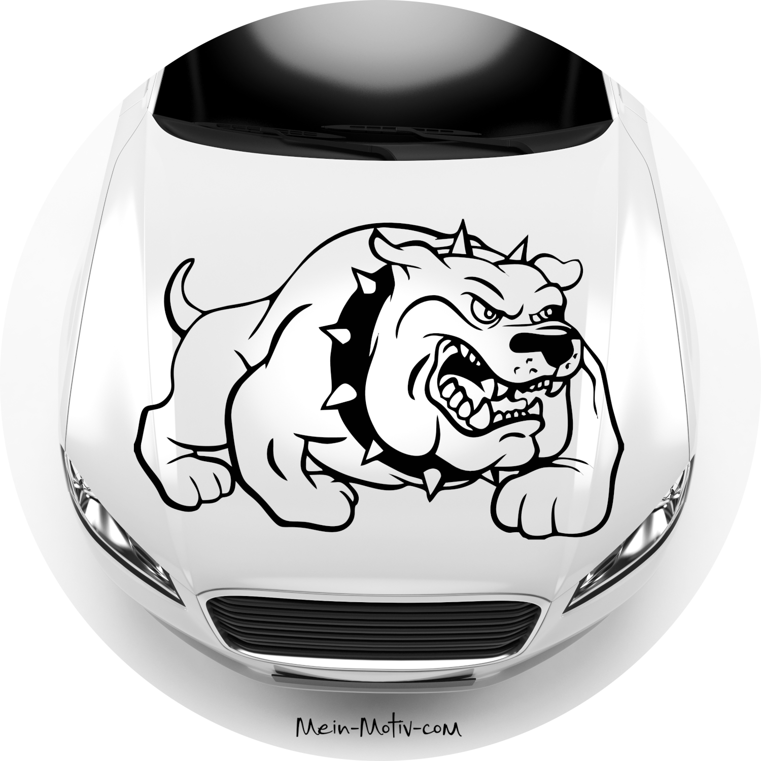 Autoaufkleber Bulldogge
