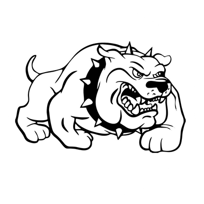 Autoaufkleber Bulldogge