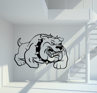 Wandtattoo Bulldogge
