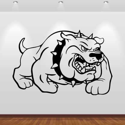 Wandtattoo Bulldogge