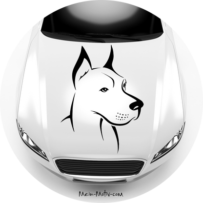 Autoaufkleber Deutsche Dogge