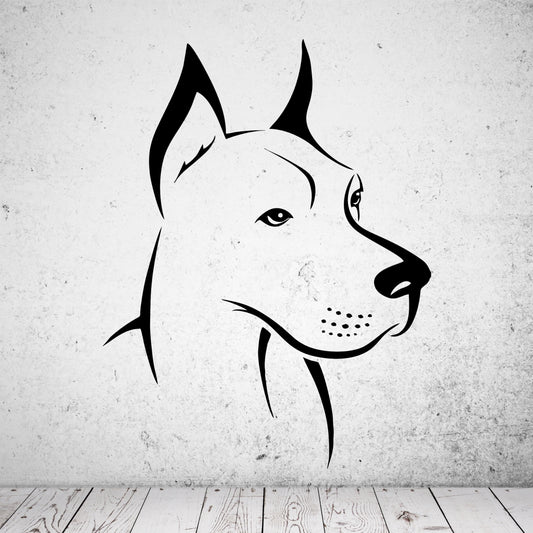 Wandtattoo Deutsche Dogge