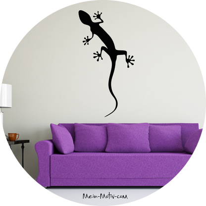 Wandtattoo Gecko