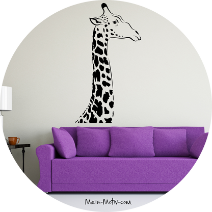 Wandtattoo Giraffe