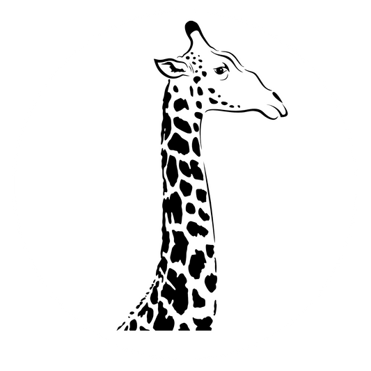 Wandtattoo Giraffe