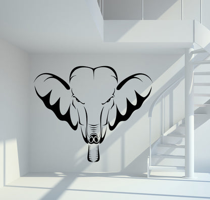 Wandtattoo Böser Elefant