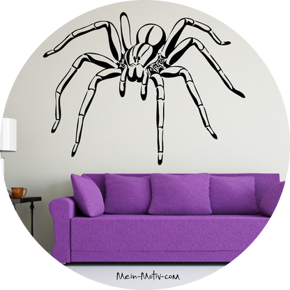 Wandtattoo Spinne
