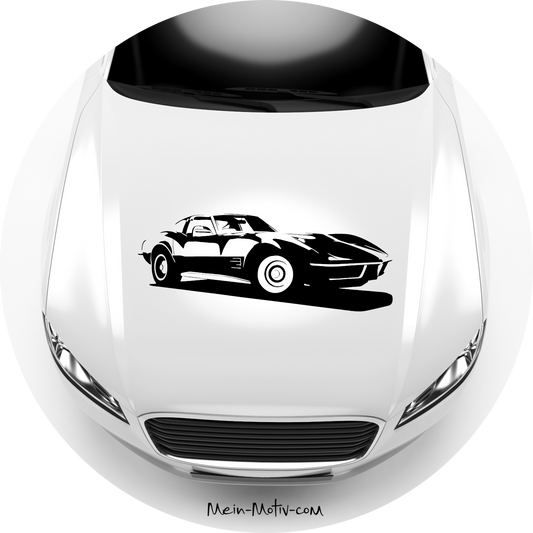 Autoaufkleber Corvette Stingray