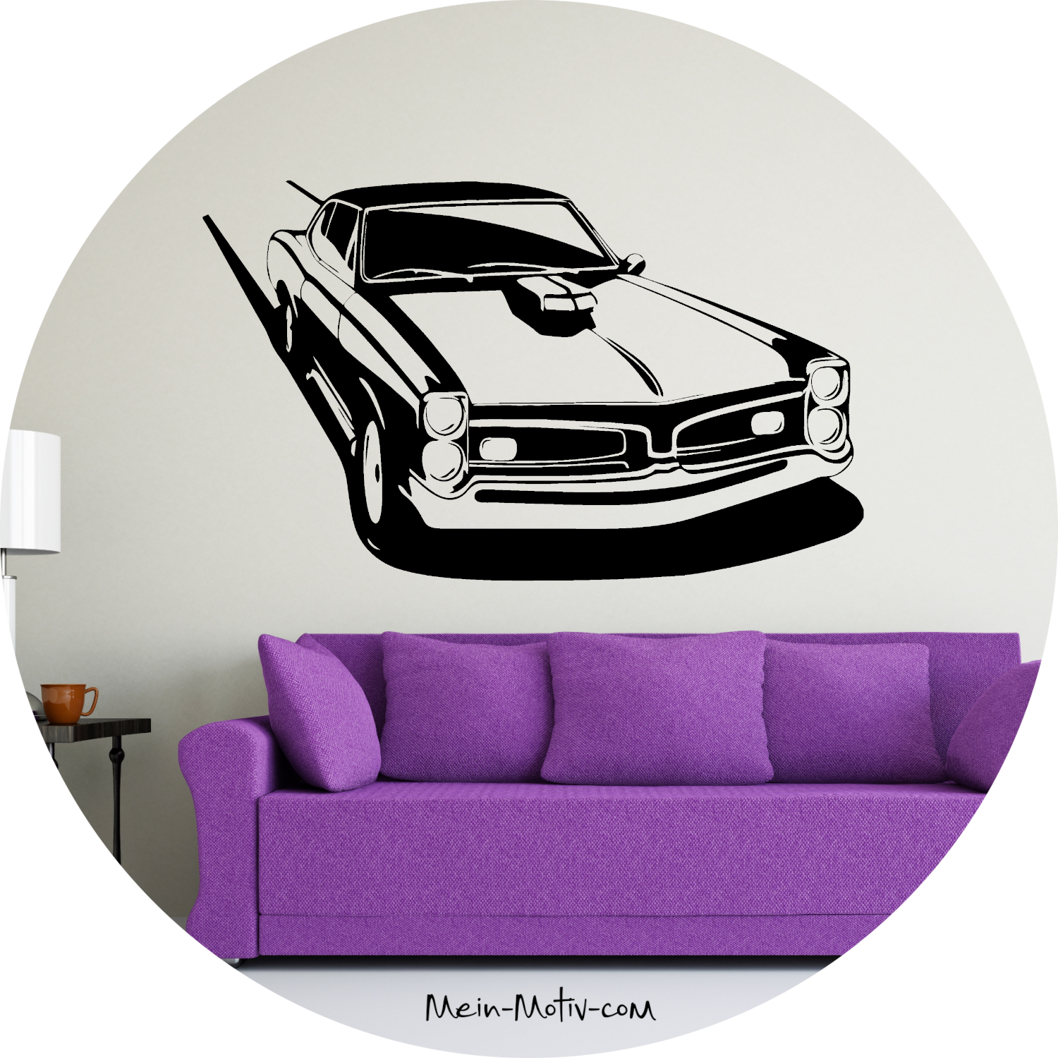 Wandtattoo Pontiac GTO 1966