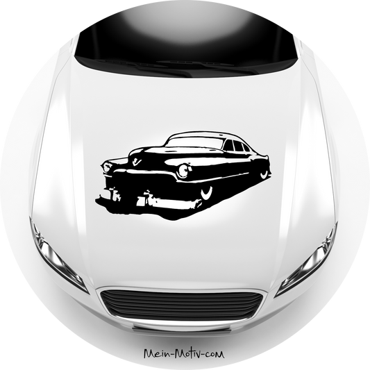 Autoaufkleber 1951 Cadillac Lead Sled