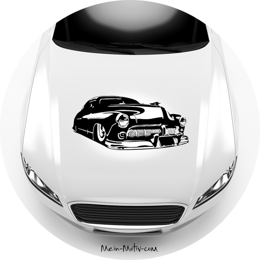 Autoaufkleber 1949 Mercury Lead Sled Hot Rod