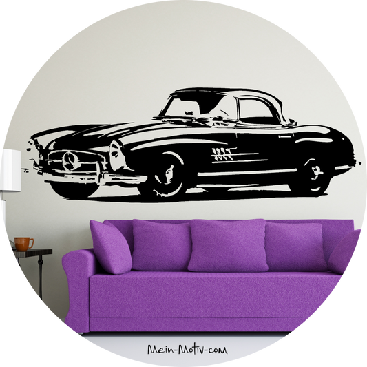 Wandtattoo Mercedes Benz 300 SL