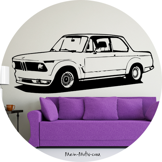 Wandtattoo Wandtattoo BMW 2002 Turbo E20