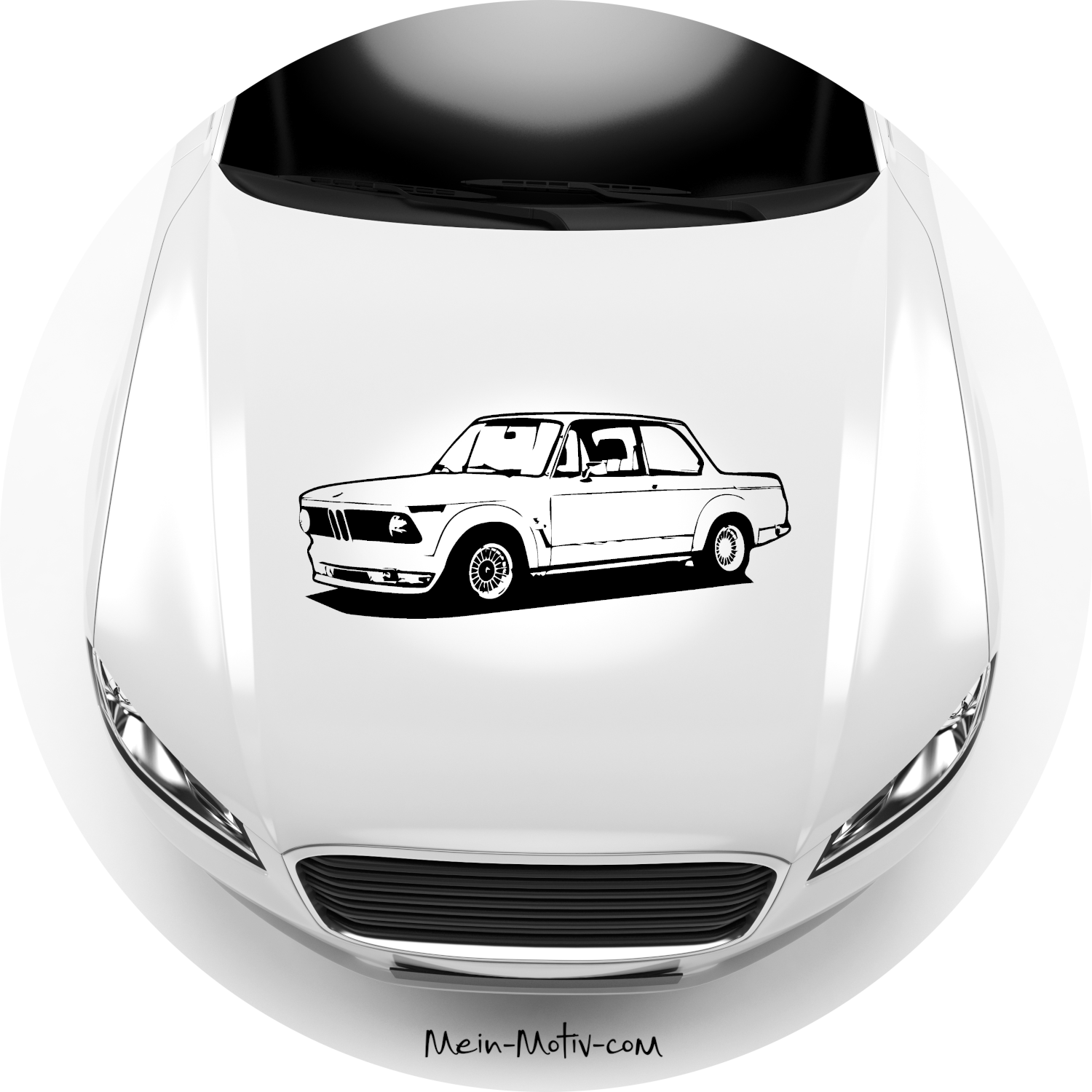 Autoaufkleber BMW 2002 Turbo E20