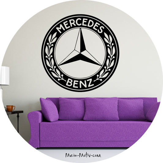 Wandtattoo Mercedes Benz Logo