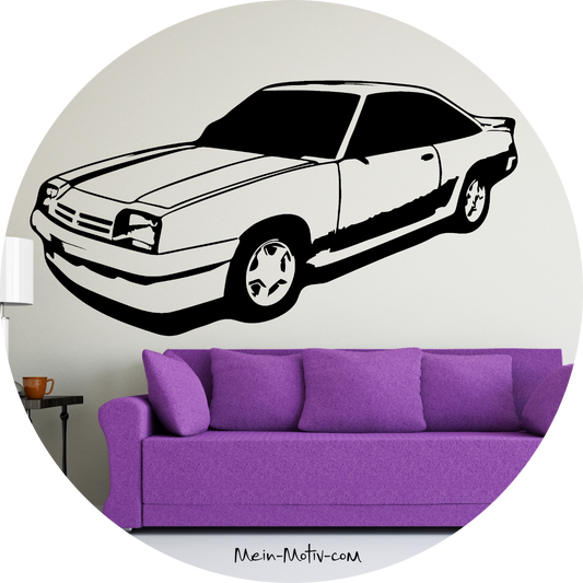 Wandtattoo Opel Manta B