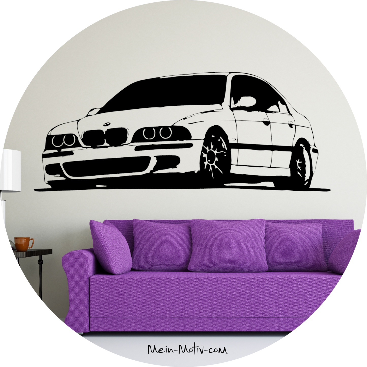 Wandtattoo BMW M5 E39