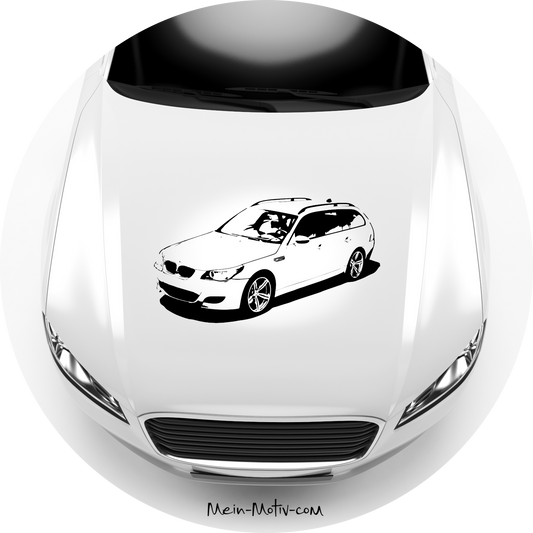 Autoaufkleber BMW M5 Touring E61