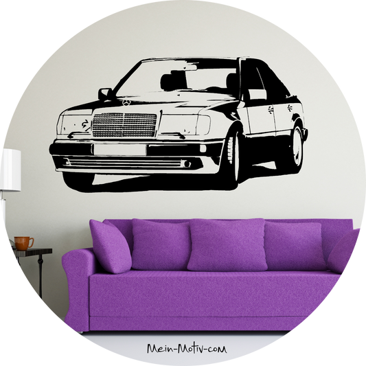 Wandtattoo Mercedes-Benz W124