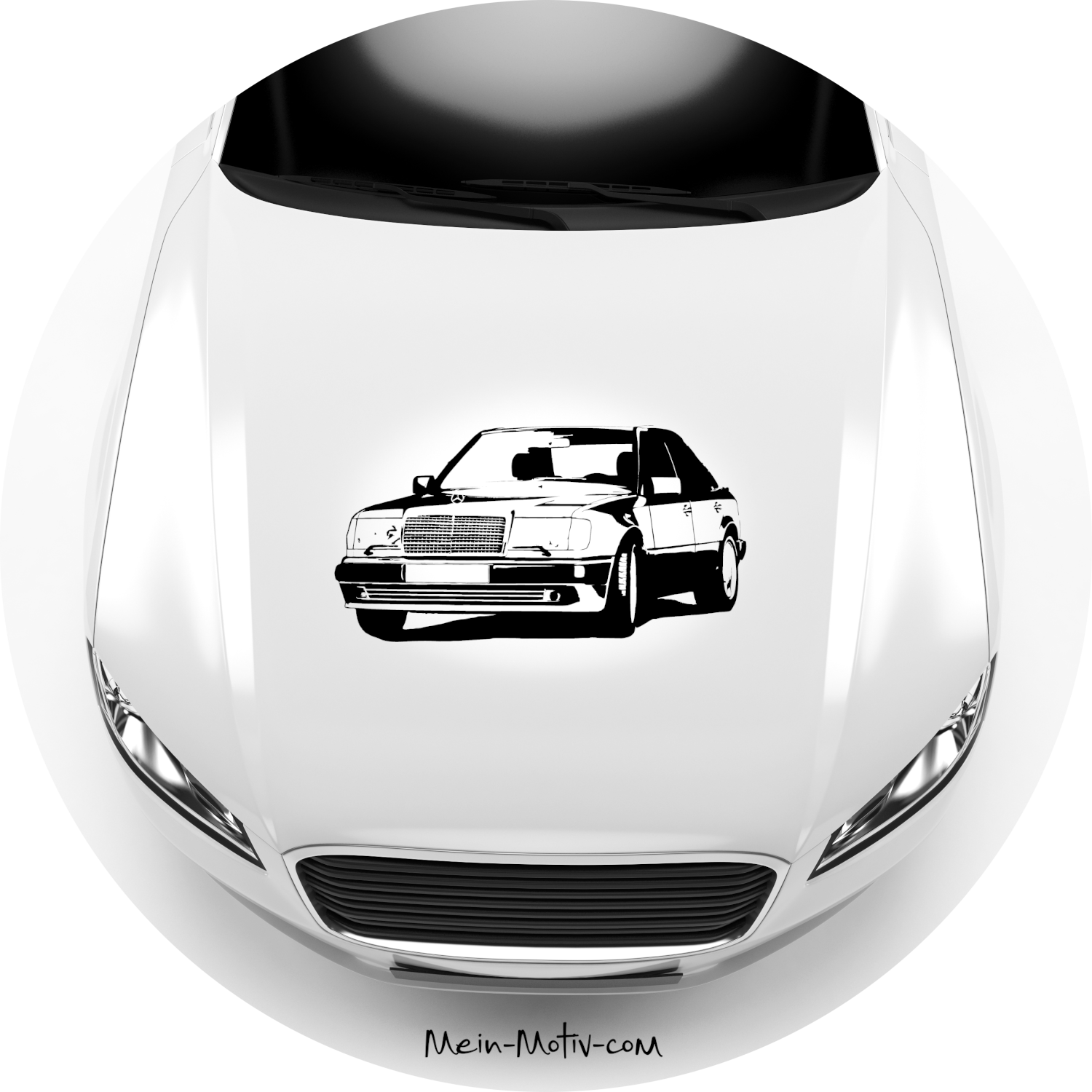 Autoaufkleber Mercedes-Benz W124
